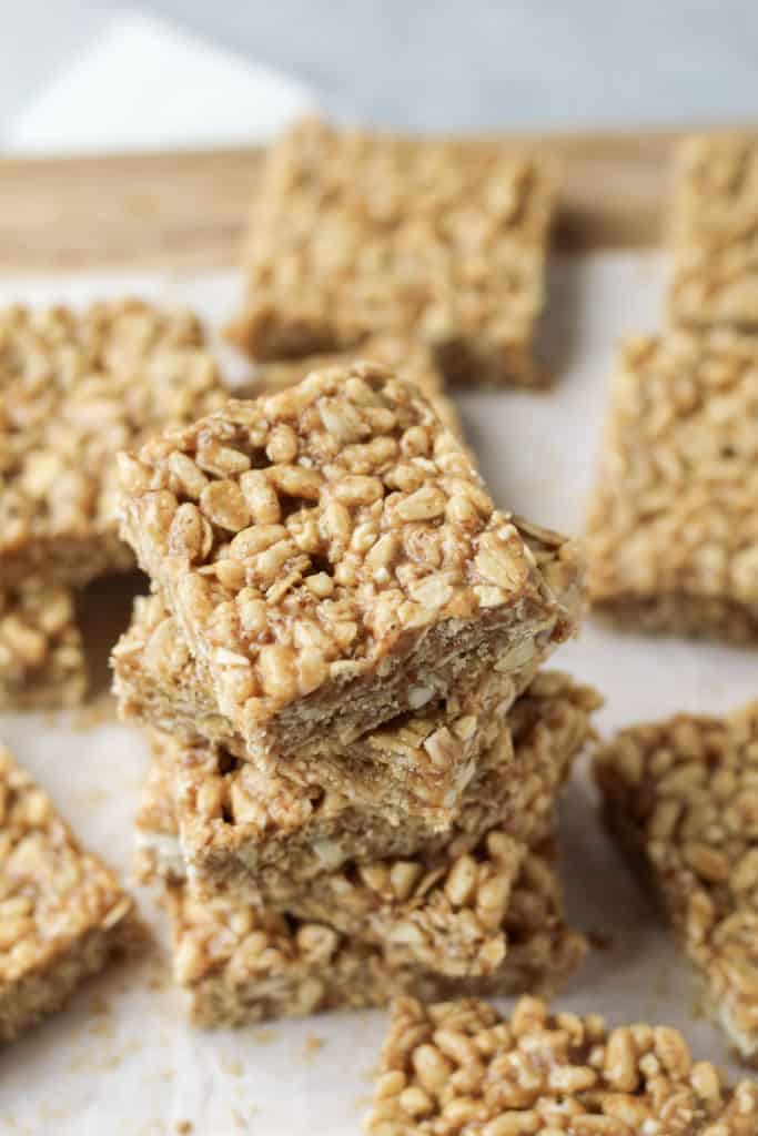 Cereal Snack Bars (gluten-free, refined sugar-free, no bake) - Mile ...