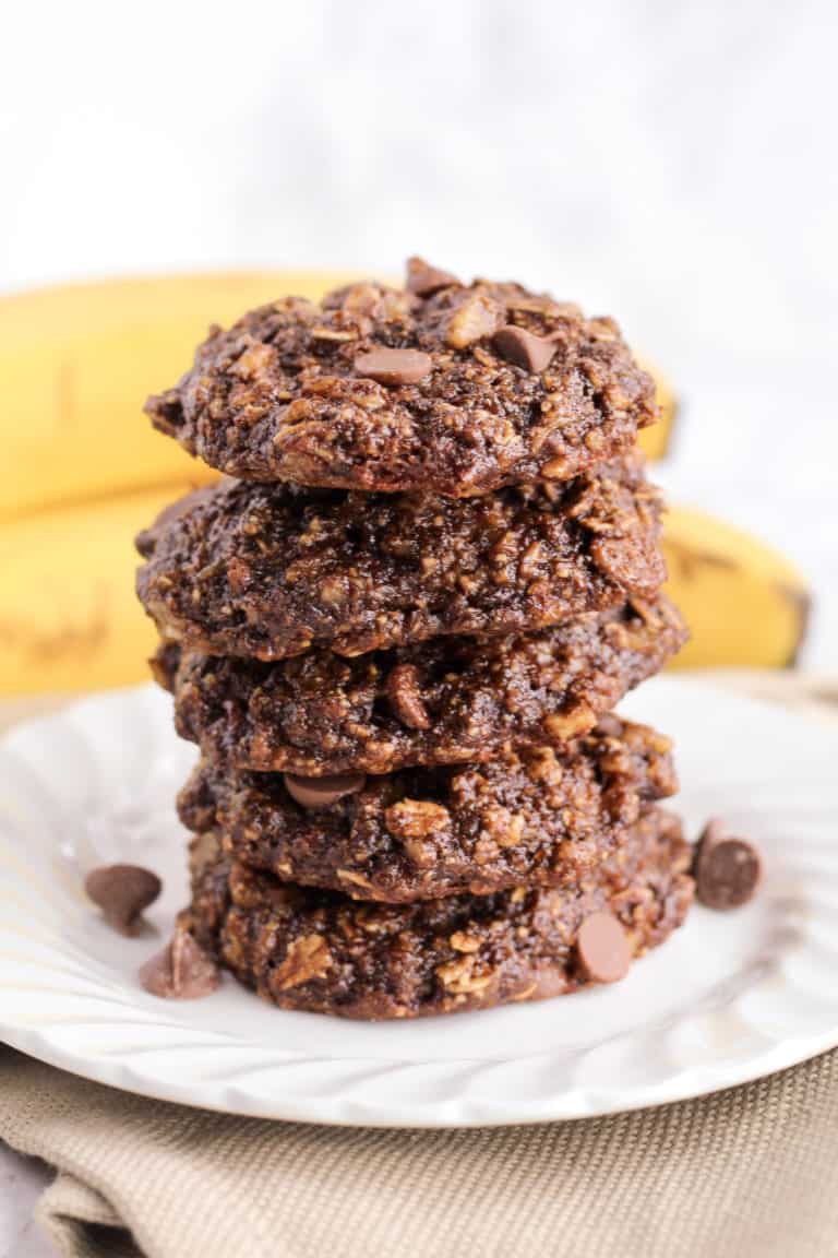 Chocolate Banana Breakfast Cookies (gluten-free, dairy-free option ...