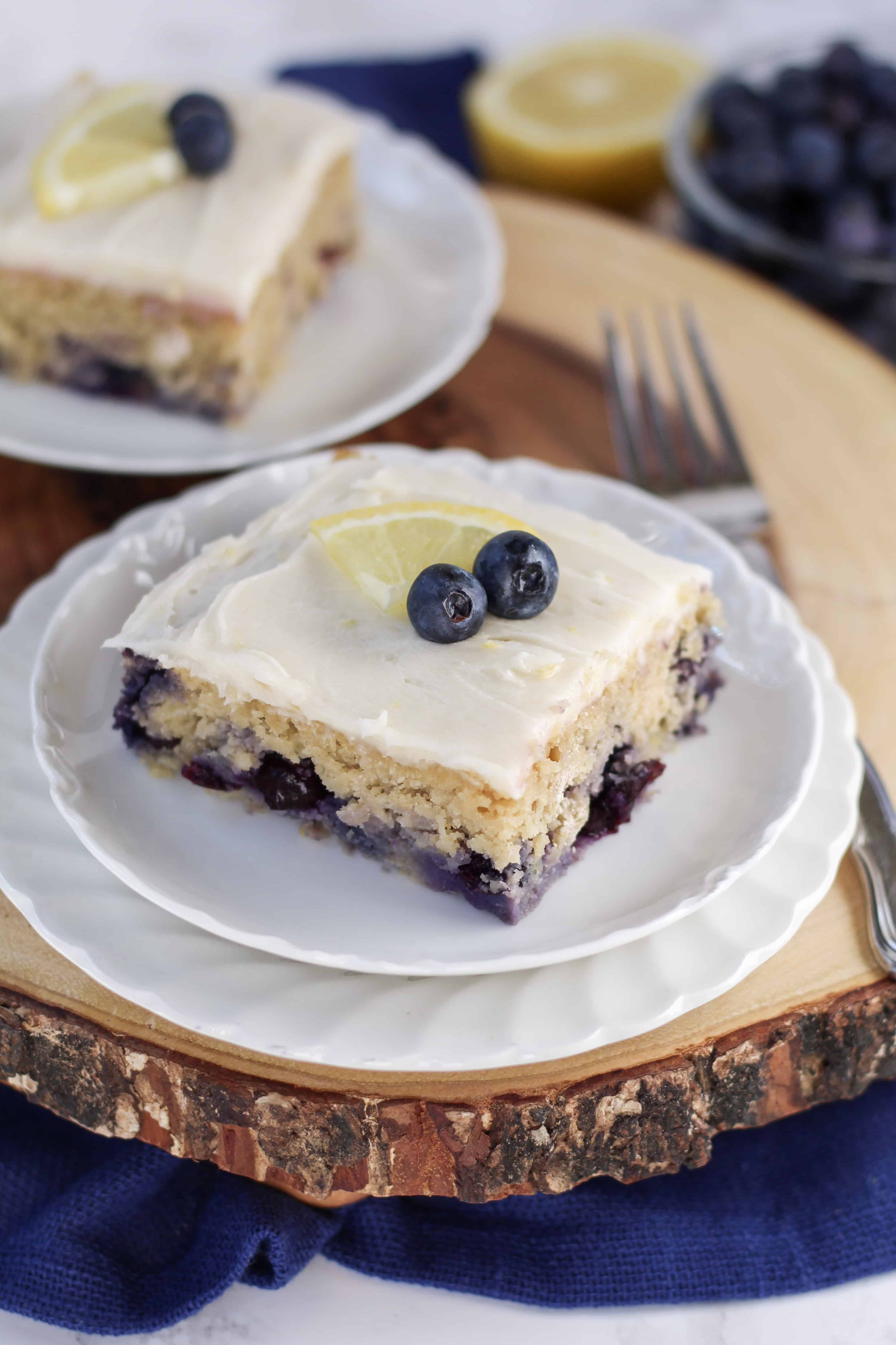 Lemon Blueberry Oat Cake (gluten-free, dairy-free, high altitude ...