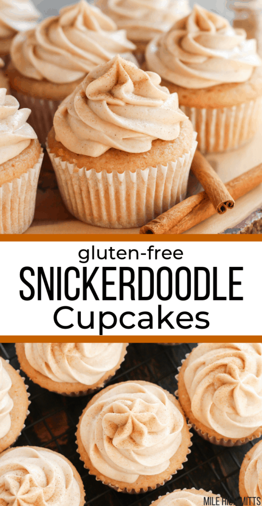 Snickerdoodle Cupcakes (gluten-free, high altitude option) - Mile High ...